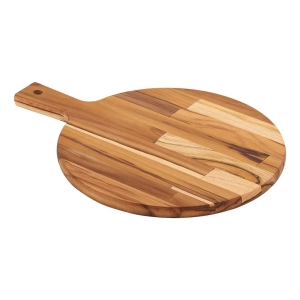 Tabla De Teca Para Pizza Tramontina 40x30x1.8cm