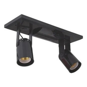 Spot Beta Ch.2 Luces Gu10 Base Recta Blanco