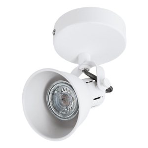 Spot Con Base 1 Gu10 Blanco/seras 1-eg3280
