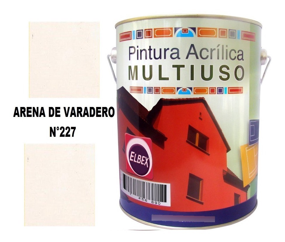 4lt Pintura Color Multiuso Elbex Pam 33 Colores A Eleccion - Imagen 31