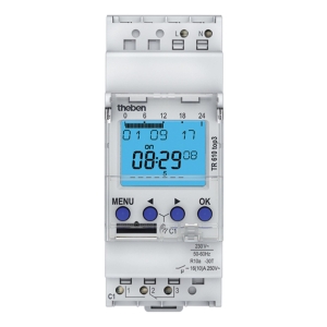 Temporizador Digital Programable Riel Din Tr610