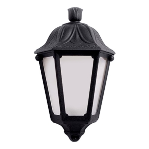 Farol Pared Colonial 3 Caras Opal Ip55 1xe27 Iesse