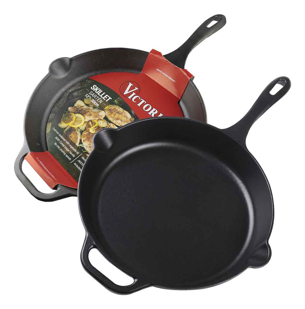 Sartén Hierro Curado 30cm. Ref.34375 Victoria
