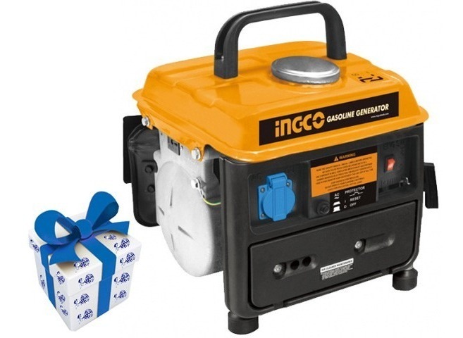 Generador A Nafta 2 Tiempos 800w Ingco Ge8002 + Regalo !