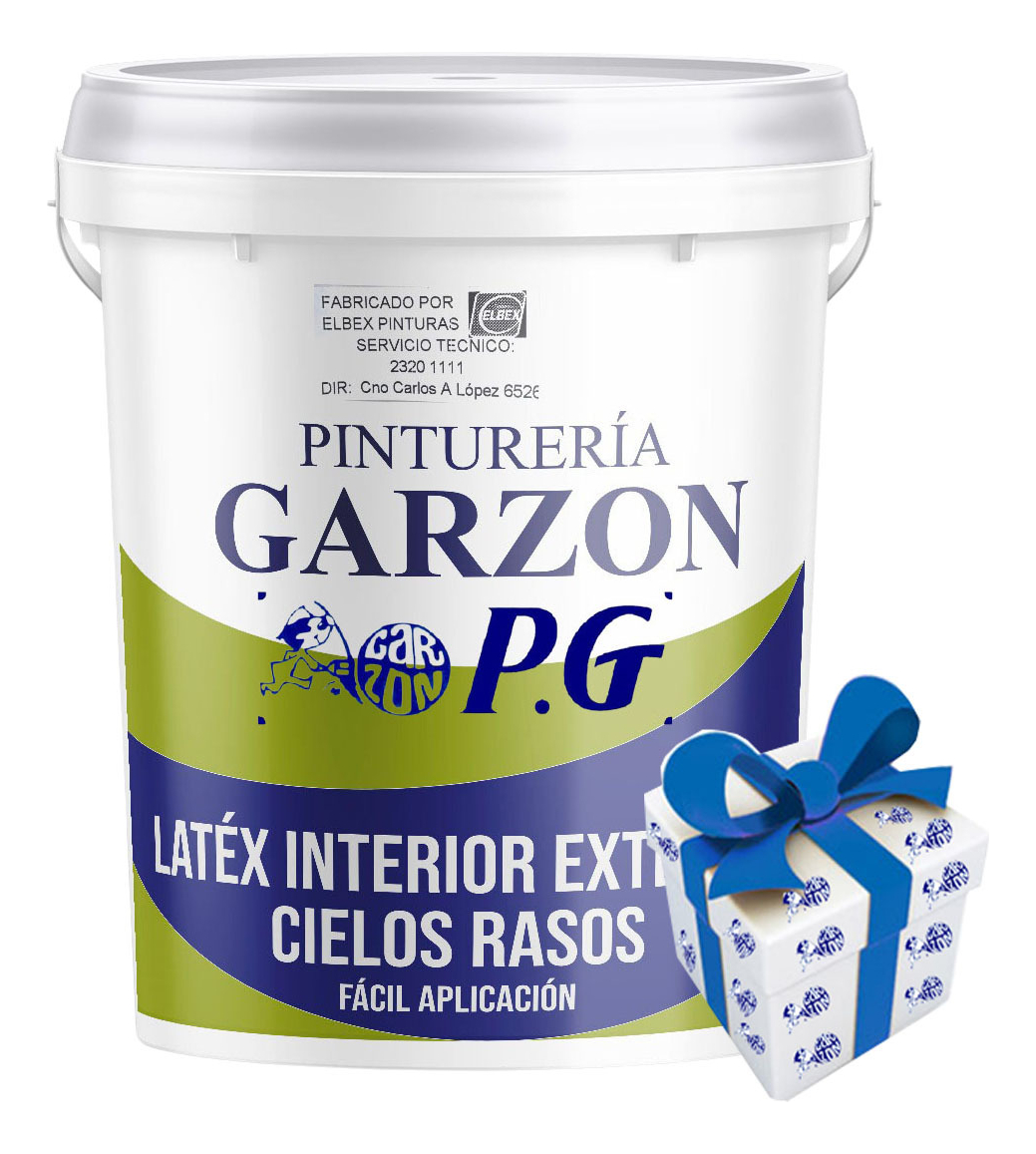 18l Pintura Elbe Latex Interior Exterior Lavable +regalo Pg