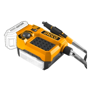 Minitorno A Bateria 20v P20s + 40 Accesorios Ingco