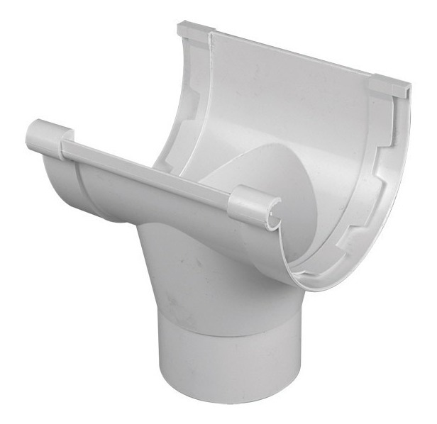 Embudo De Canal Pluvial Salida 100mm Ancho 150mm En Pvc