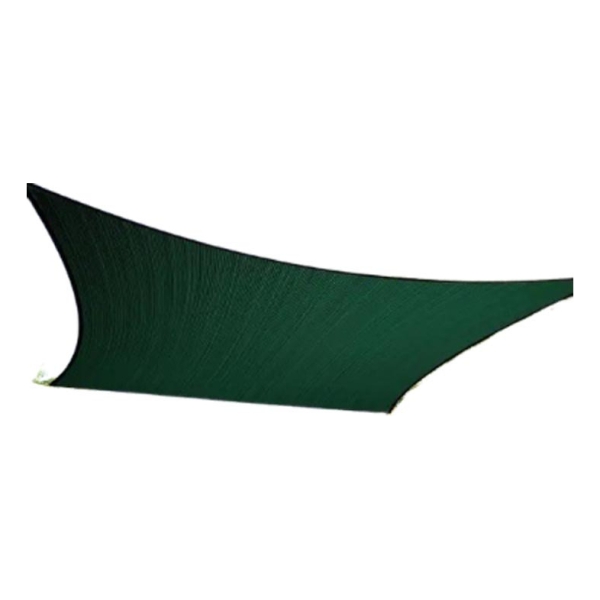 Toldo Vela Malla Sombra Impermeable Cuadrada 3x3mt Verde Pg