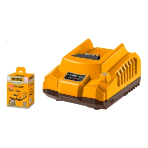 Cargador D Bateria 20v Para Linea Recargable Multiple Ingco