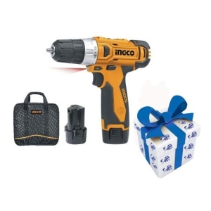 Taladro Atornillador Cdli228120-2 Ingco 2 Bat 12v + Regalo !