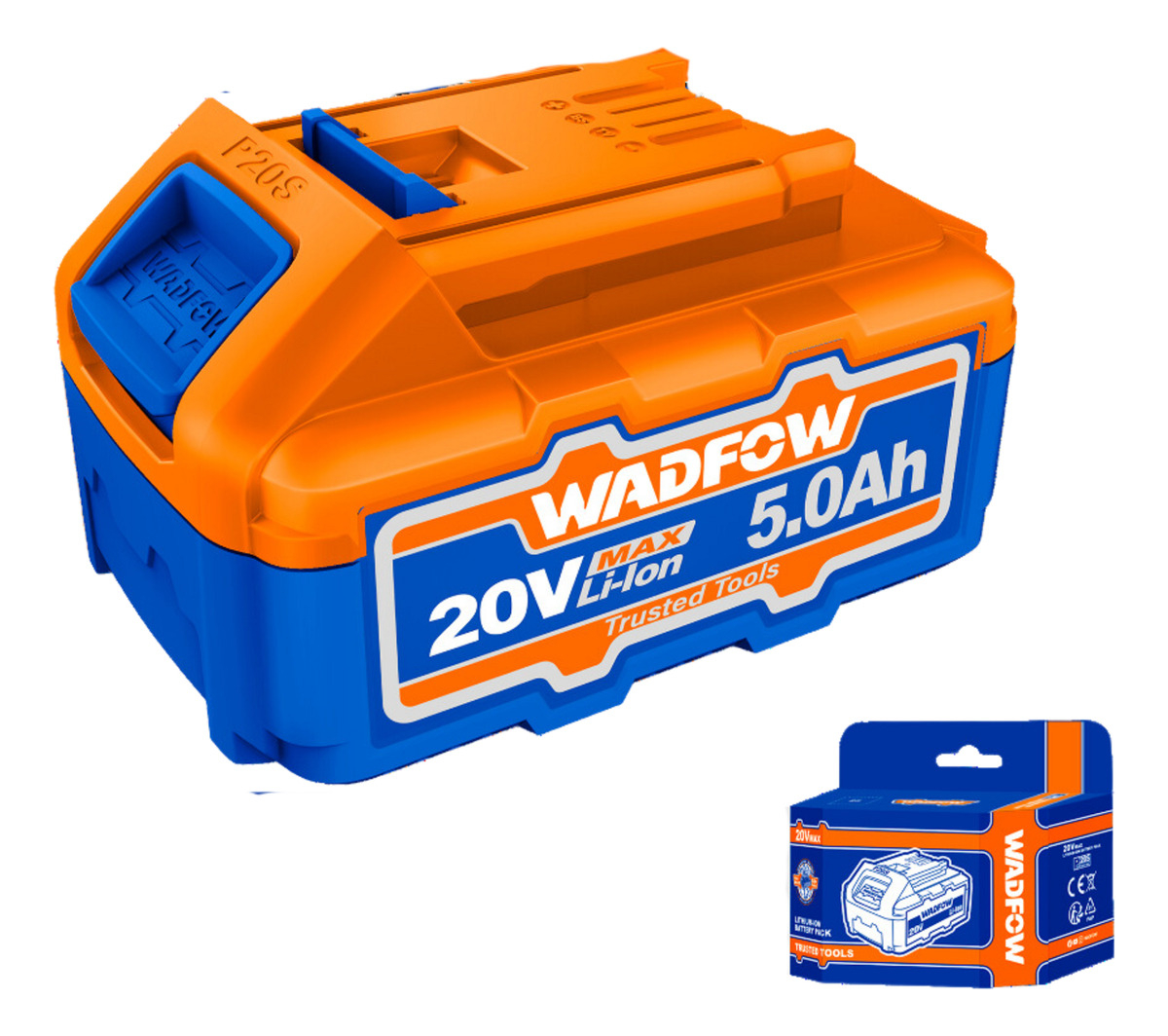 Bateria 20v 5ah P20s Wadfow Wlbp550