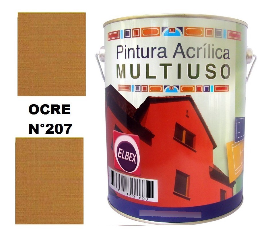 4lt Pintura Color Multiuso Elbex Pam 33 Colores A Eleccion - Imagen 28