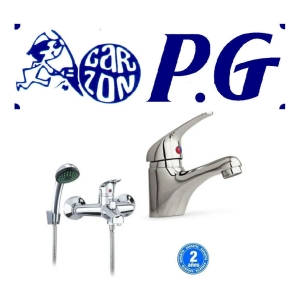 Juego Monocomando Baño Grifería 2años Garantía Wico Rimontti