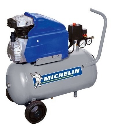 Compresor De Aire Monofasico Micheline 24lts 2hp 8bar 116psi