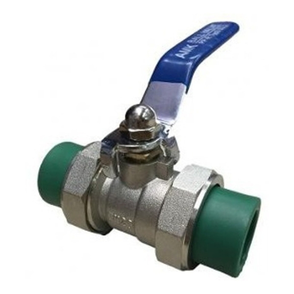 Llave De Paso Esferica De Palanca 20mm Termofusion Aprobado