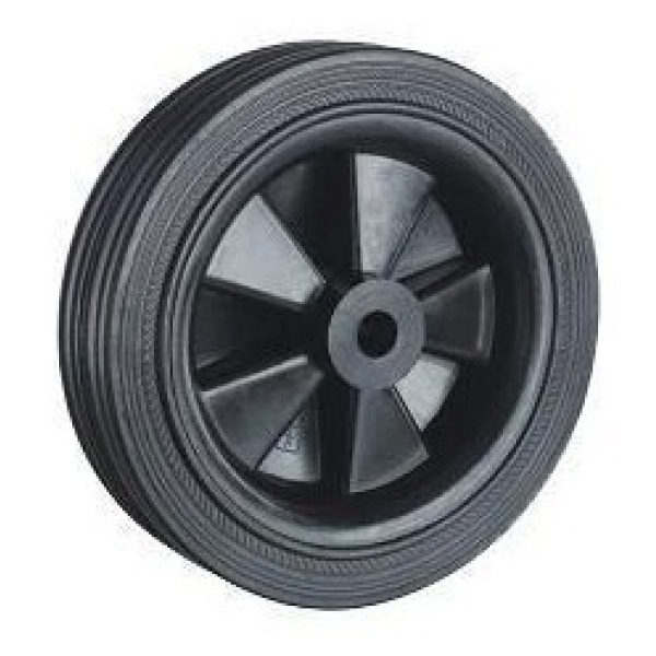 Rueda De Goma Plástica 150x35 Eje 12mm Código Sr1108