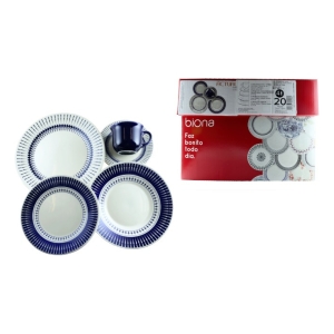 Juego De Vajilla 20 Piezas Dec 1645 Actual Colb Oxford