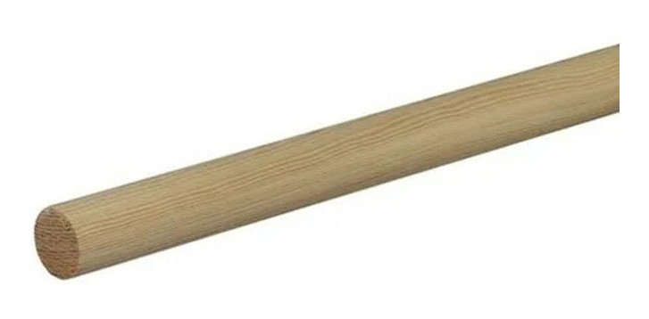 Barrote Palo De Madera Mediano De 25mm + Accesorios