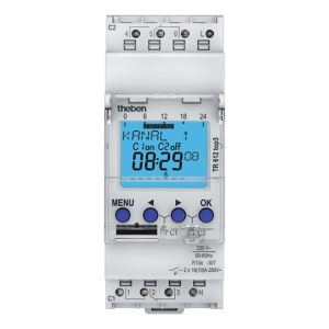 Temporizador Digital Programable 2 Canales Tr612