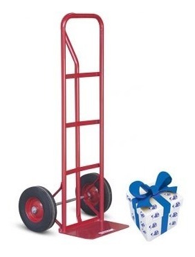Carro De Carga 2 Ruedas Macizas Equus 180kg + Regalo !