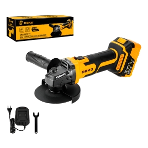 Amoladora Deko Angular 5'' 20v C/bat. 4.0ah Y Carg. Dkag20q1