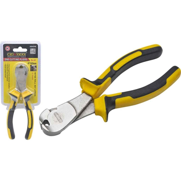 Alicate Corte Recto 6'' 504246 Crownman P G