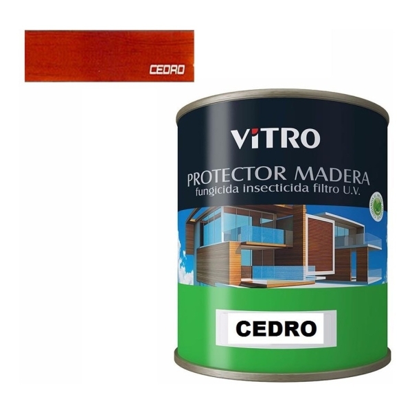 4l Protector De Madera Uso Interior Exterior Vitro - Imagen 3