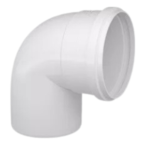 Codo De Pvc 150mm M-h 90 Grados 1.8mm De Grosor Krona