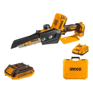 Mini Motosierra 20v P20s 6 C 2 Xbat Carg Ingco Cgsli20686
