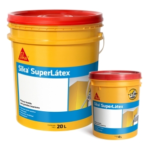 20l+4l Pintura Sika Superlatex Int Ext Super Lavable