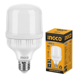 Lampara Led 30w E27 Luz Fria Clase A Ingco Hlbacd3301t
