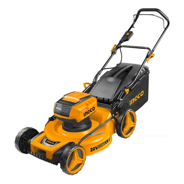 Corta Césped Con 2 Bat 20v 5ah Y Cargador Ingco Lmli20202
