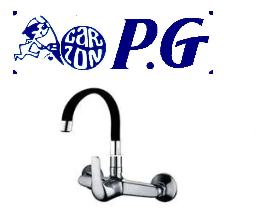 Monocomando Cocina Pared Con Pico Flexible Wico Rimontti P G