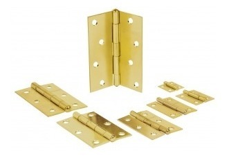 Bisagra Acero Bronceado.(55) 3 Hermex Br-301