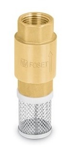 Válvula P/bomba Agua,rejilla Acero1 200psi Foset Picha-1