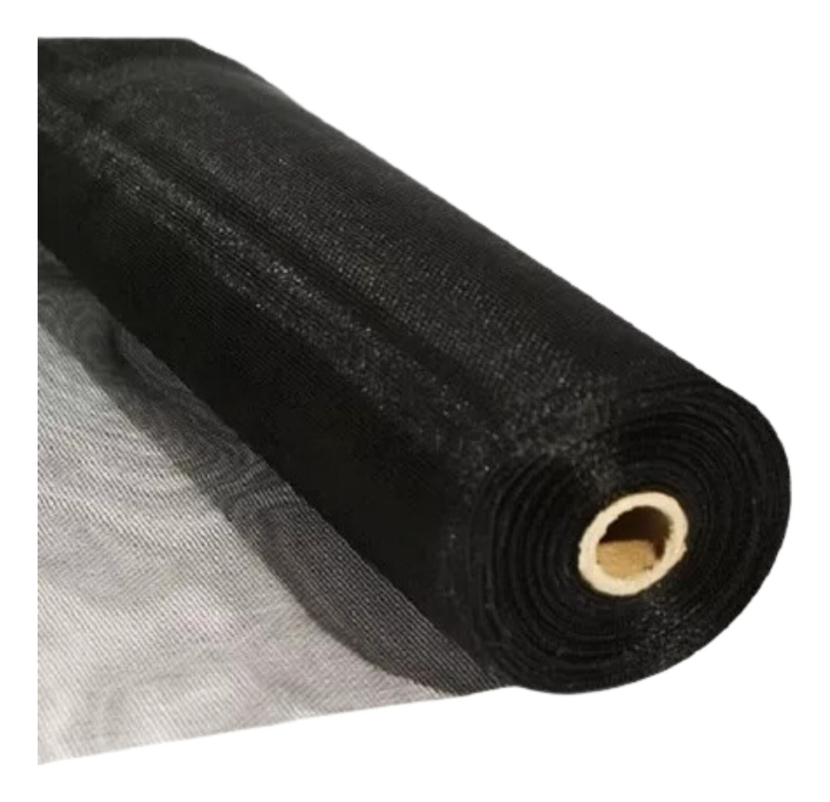 Tejido Mosquitero De Plástico Negro 1.2mt De Altura