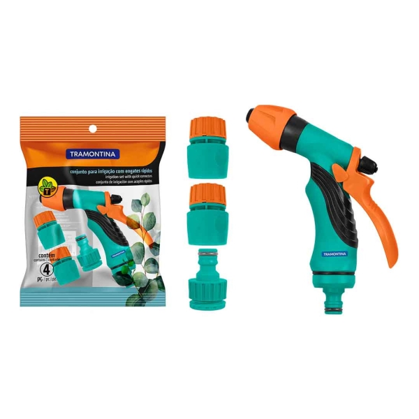 Kit Puntero Y Acople Rápido Tramontina 78581/610 3 Piezas Pg