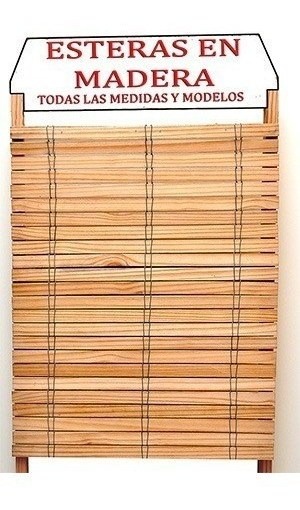 Esteras De Madera Completas