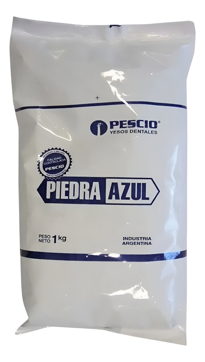 1kg Yeso Dental En Polvo Paris Pescio Piedra Azul