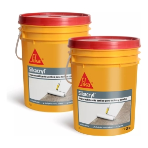 20k + 20k Membrana Impermeable Sika Cryl Fibrado
