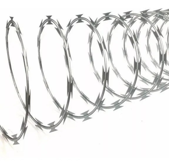 11mts Alambre Concertina Serpentina Galvanizada Doble Filo