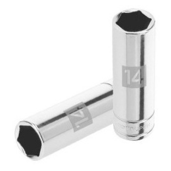 Dado Largo Milimétrico 3/8 6ptas De 14mm Truper D-501