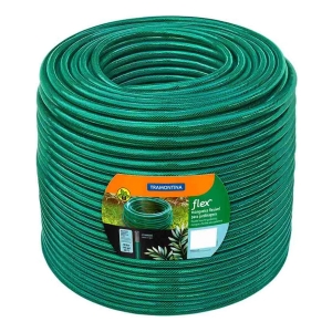 Rollo Manguera Riego Reforzada 3/4 Jardin 10mts Tramontina