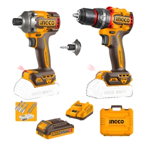 Impacto + Taladro Atornillador Percutor 66nm Ckli20277 Ingco