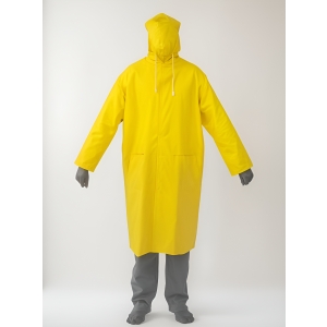 Pilot Para Lluvia Con Capucha 100% En Pvc Truper Talle S