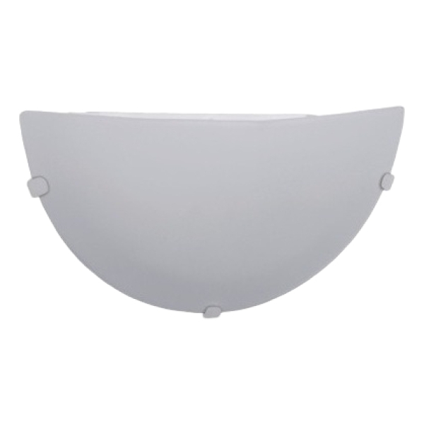 Aplique Medio Vidrio Economico 25 Cm.