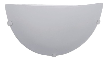 Aplique Medio Vidrio Economico 25 Cm.