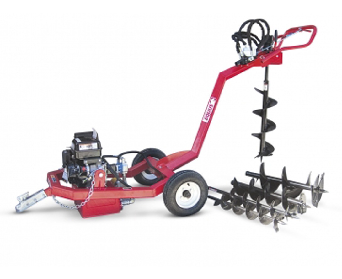 Pala Pocera Para Cuatriciclo Con 5 Mechas Equus Motor 4 T