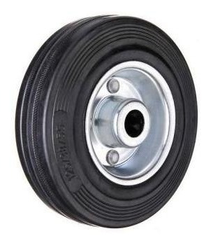 Rueda De Goma Aguja Con Ruleman 75mm Código 183