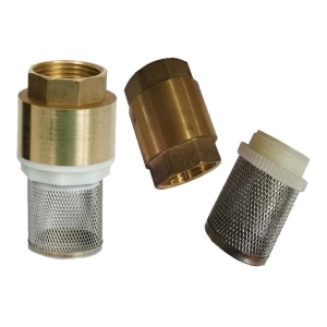 Válvula Retención De Fondo 1 Pulgada Bronce Código 2732